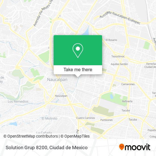 Solution Grup 8200 map