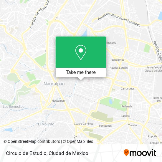 Circulo de Estudio map