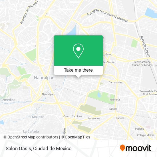 Mapa de Salon Oasis