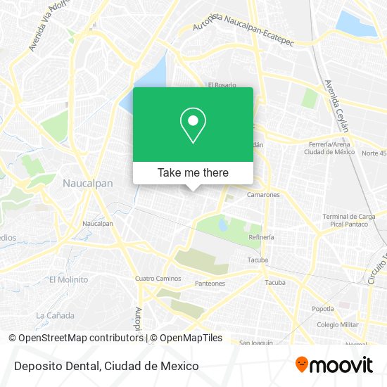 Deposito Dental map