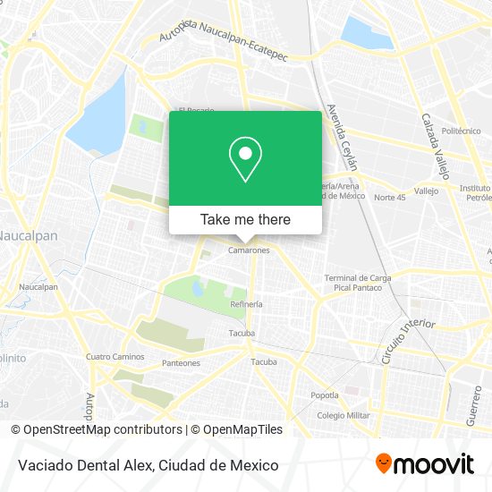 Mapa de Vaciado Dental Alex