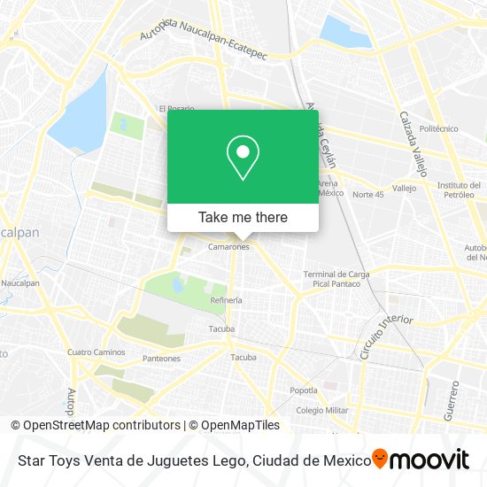 Star Toys Venta de Juguetes Lego map