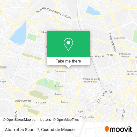 Abarrotes Super 7 map