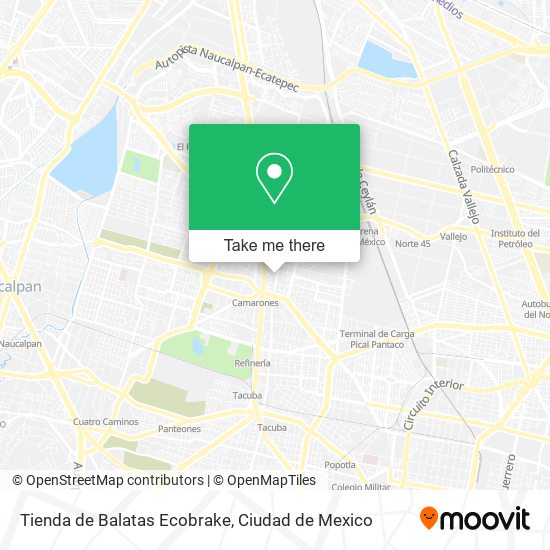 Tienda de Balatas Ecobrake map