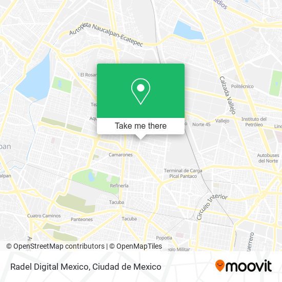 Radel Digital Mexico map