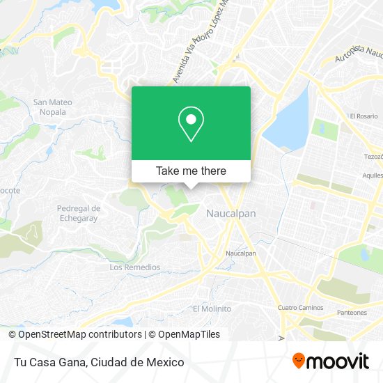 Tu Casa Gana map