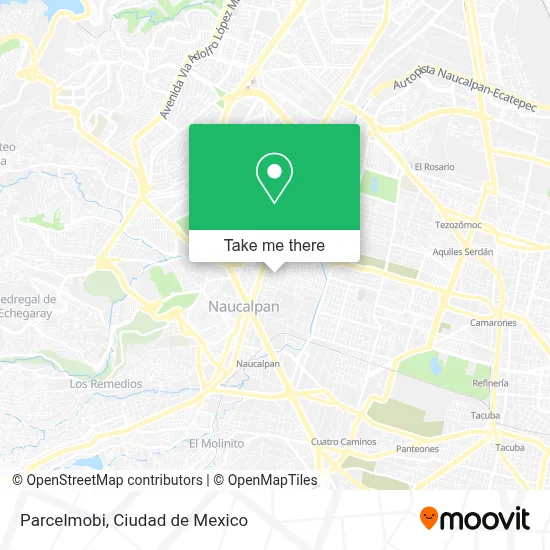 Parcelmobi map