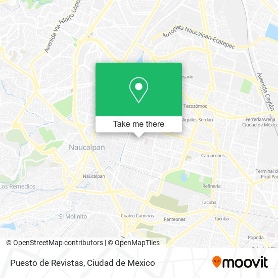 Puesto de Revistas map