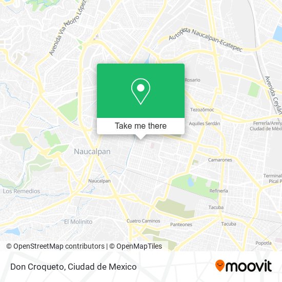 Don Croqueto map