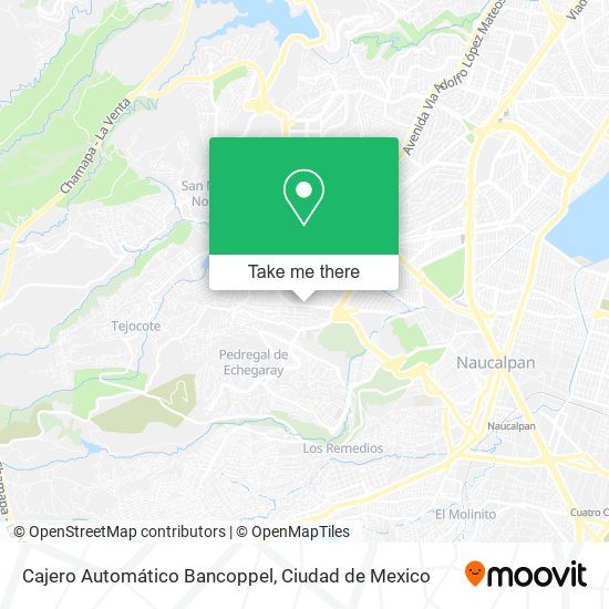 Cajero Automático Bancoppel map