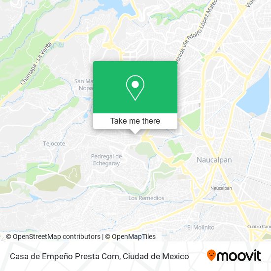Casa de Empeño Presta Com map