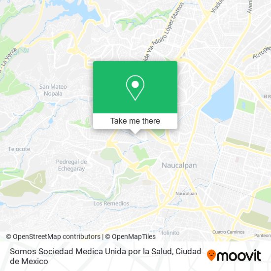 Somos Sociedad Medica Unida por la Salud map