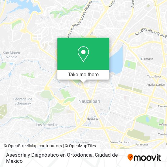 Mapa de Asesoría y Diagnóstico en Ortodoncia