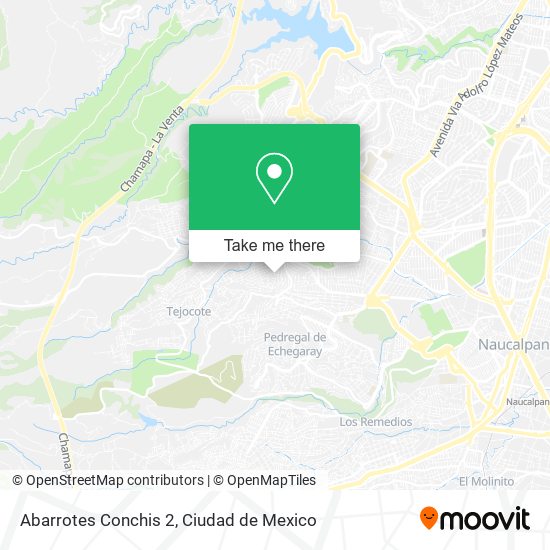 Abarrotes Conchis 2 map