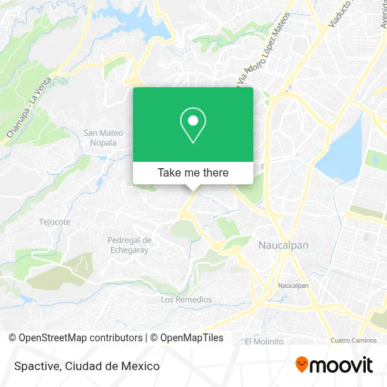 Spactive map