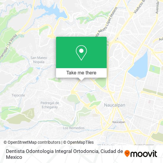 Dentista Odontologia Integral Ortodoncia map