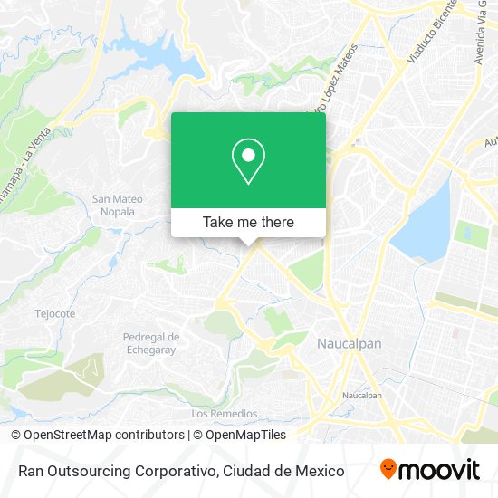 Ran Outsourcing Corporativo map