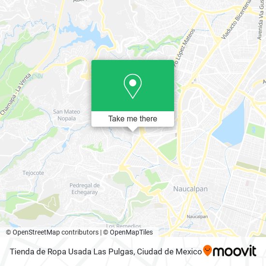 Tienda de Ropa Usada Las Pulgas map