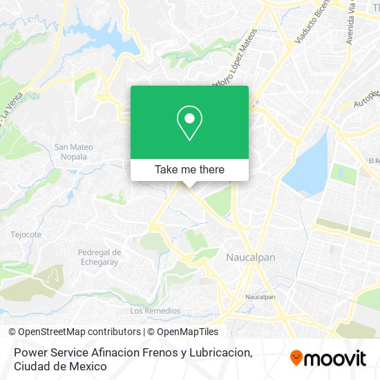 Power Service Afinacion Frenos y Lubricacion map
