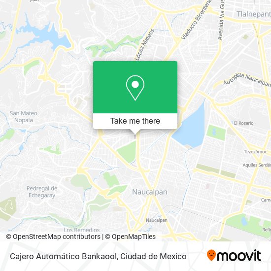 Cajero Automático Bankaool map