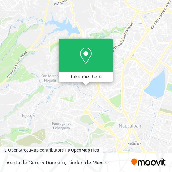 Venta de Carros Dancam map