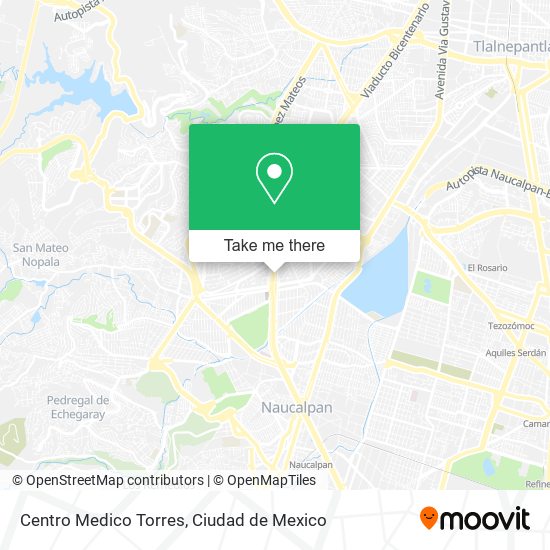 Centro Medico Torres map