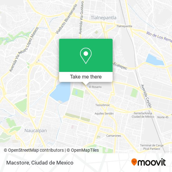 Macstore map