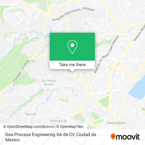 Gea Process Engineering SA de CV map