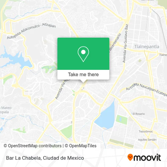Bar La Chabela map