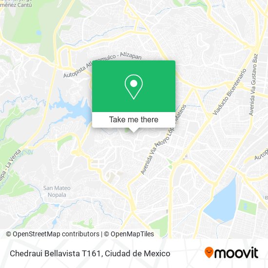 Chedraui Bellavista T161 map