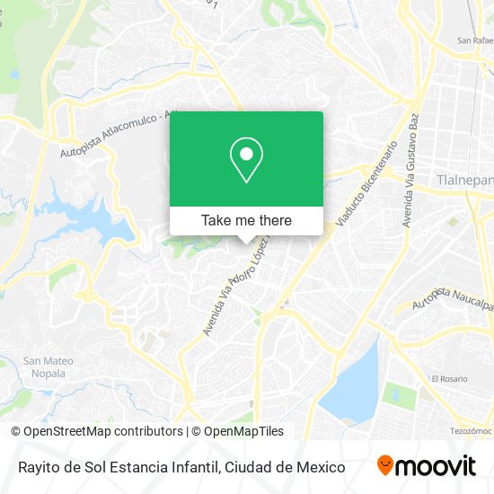 Rayito de Sol Estancia Infantil map