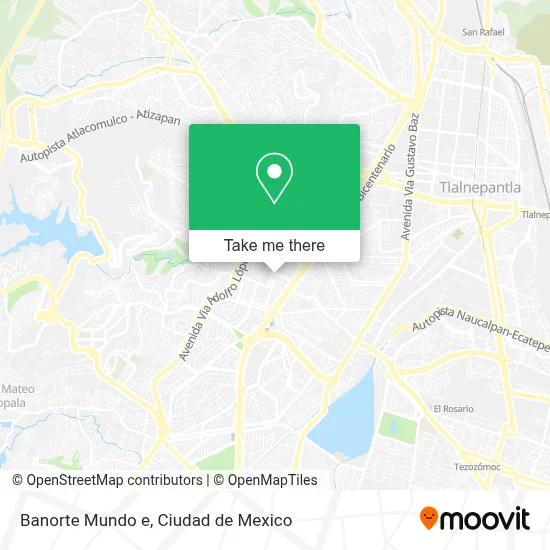 Banorte Mundo e map