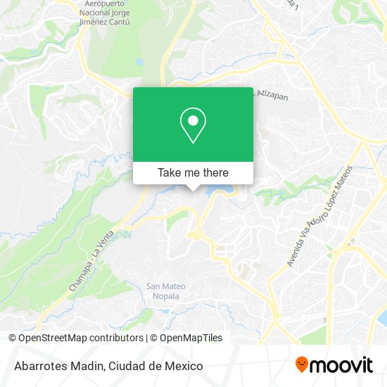 Abarrotes Madin map
