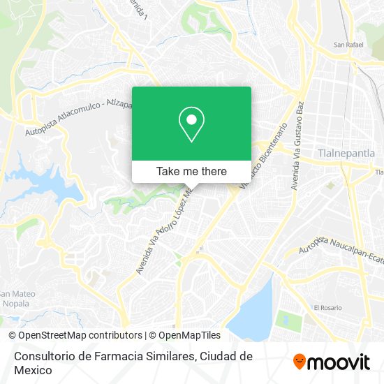 Consultorio de Farmacia Similares map