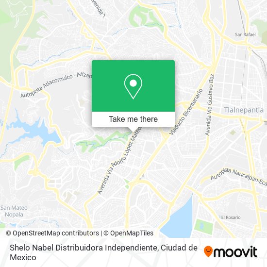 Shelo Nabel Distribuidora Independiente map