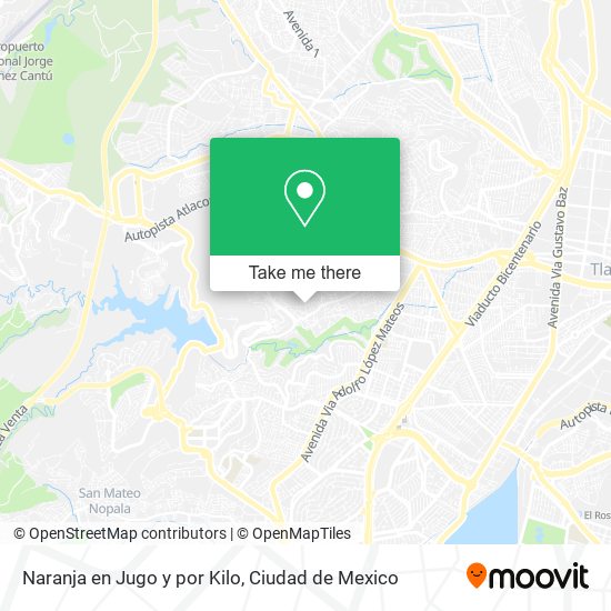 Naranja en Jugo y por Kilo map