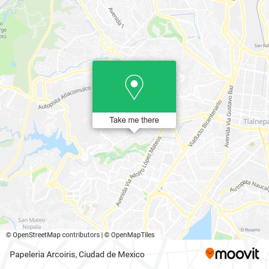 Mapa de Papeleria Arcoiris