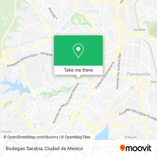 Bodegas Sarabia map