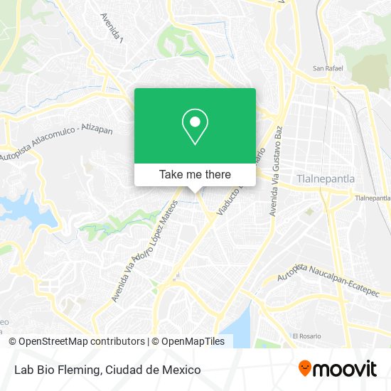 Mapa de Lab Bio Fleming