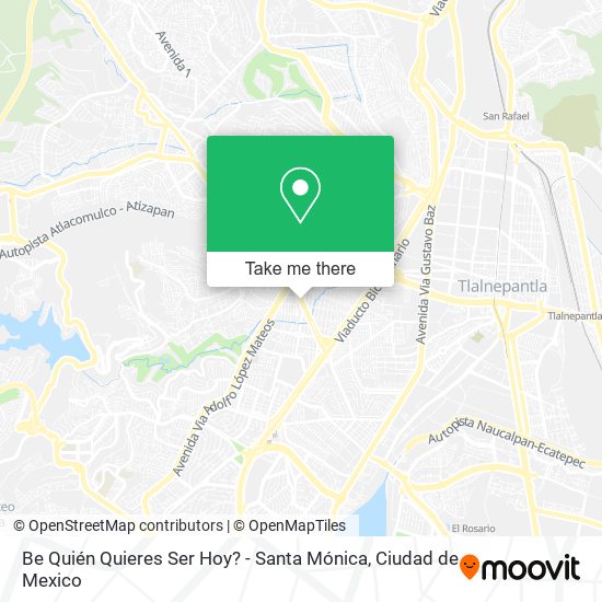 Be Quién Quieres Ser Hoy? - Santa Mónica map