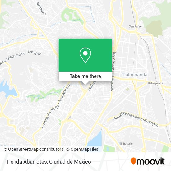 Mapa de Tienda Abarrotes