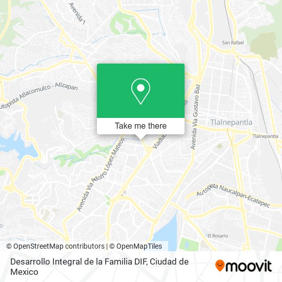 Desarrollo Integral de la Familia DIF map