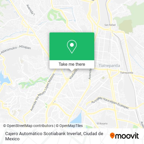 Cajero Automático Scotiabank Inverlat map