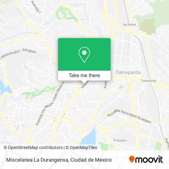 Miscelanea La Durangensa map