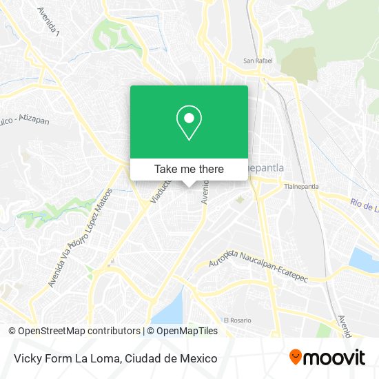 Vicky Form La Loma map