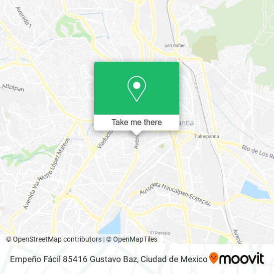 Empeño Fácil 85416 Gustavo Baz map