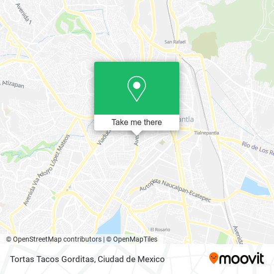 Mapa de Tortas Tacos Gorditas