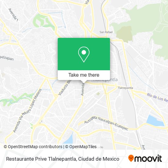 Restaurante Prive Tlalnepantla map