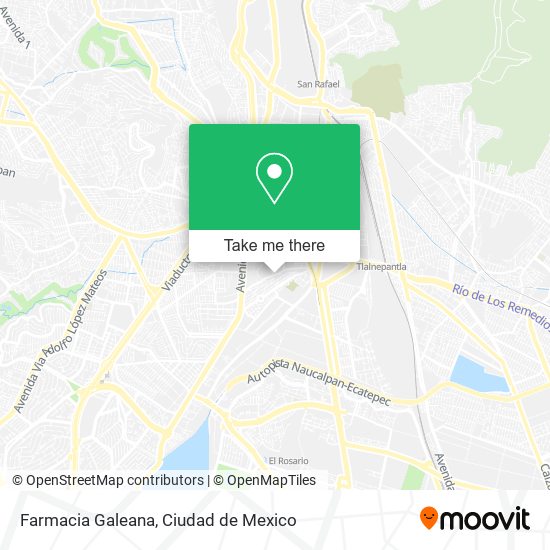 Farmacia Galeana map