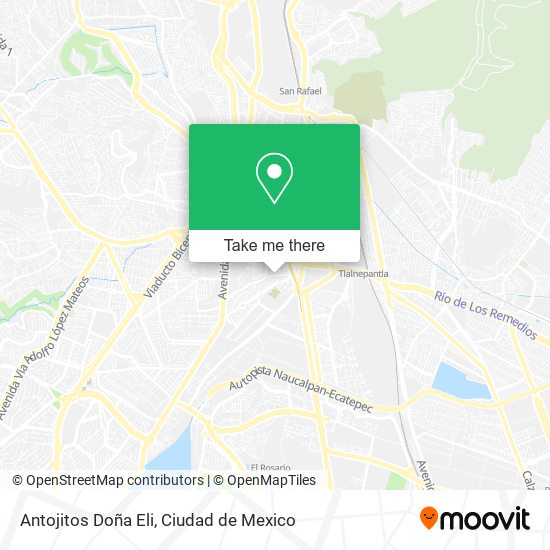 Antojitos Doña Eli map